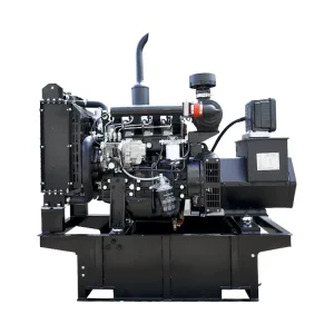 20kW 25KVA Silent Diesel Open-Frame Water Cooled Generator 50Hz 400V Remote Control ATS Worksite Farm Backup Compact