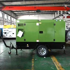 20kW EPA Engine Mobile Diesel Generator 25kVA 30kVA 40kVA 50kVA 60kVA 80kVA 100kVA Trailer Soundproof 60Hz