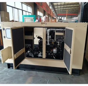 20kW Small Generator Heavy Duty Diesel Genset for Construction Site Outdoor Use Customizable Caster Wheels & ATS Panel