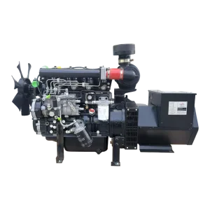 20kW Three Phase 1500 RPM 50Hz Open Frame Silent Water Cooled Generator DC Electric Start 380V Remote Control Low Oil