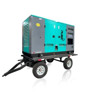 20kW Trailer Type Diesel Generator Genset Soundproof System Silent Backup Power Trailer Diesel Generators