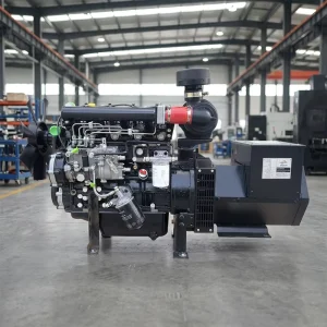 20kW Turbocharged Open frame Diesel Water Cooled High Efficiency Generator Electric Start ATS 380V 50Hz Stable Power Output
