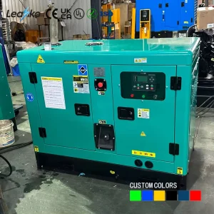 20kva-100kva Industrial Diesel Generator Set 20kw 30kw 50kw 100kw Water Cooled Silent Type Portable Genset for Sale