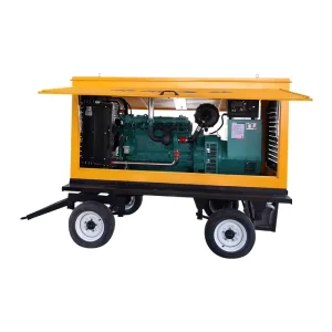 20kw 25kw 30kw 35kw 40kw Home Used Silent Trailer Diesel Generator with Engine for Sale