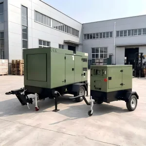 20kw 30kw 35kw 40kw 60kva Three Phase Generator 3 Phase Diesel Mobile Trailer 60kw for Diesel Generator
