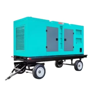 20kw 80kw Trailer Mounted Diesel Generator Long lasting Battery Life Low Maintenance