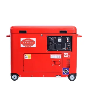20kw Silent Type Portable Gasoline Diesel Generator ATS Option 50/60Hz Frequency Home Outdoor Engineering Work Power Generation