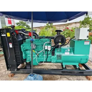 220V 100kVA Silent Diesel Generator Power Plant Magnetic Generator Genset 120kVA 160kVA Permanent Magnet Generator