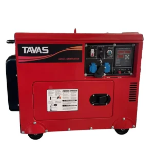 220V 230V 240V 380V AC Single Phase Diesel Inverter Generator 6.5 7KW Portable Silent Generator