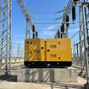 220kva 176kw Silent Type Electric Power Generators Portable Diesel Generator with Water Cooling System