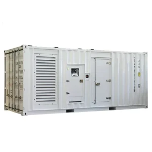 2250 Kva Silent Diesel Genset 1700kw 1800kw Container Generator Set 2000kva Electric Soundproof Alternator 60Hz DC Diesel