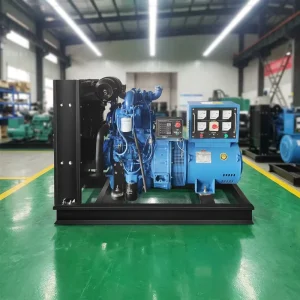 230V 400V 18GF 16KW Three Phase Electric Start Water Cooled Open Frame Diesel Marine Generator Set for Sale