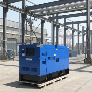 230V Super Silent Water Cooled Diesel Generator Set 30kw Auto Start Open Frame ATS AC Single Phase 1800 RPM 60Hz