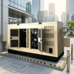 235KW 294KVA 3 Phase 50hz Silent Diesel Generator Set EU3 Cert Thailand Urban Commercial Office Building Uninterrupted