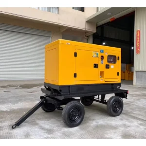 24 kw 30 Kva Portable Alternator Power 50hz 30kva 24kw Super Silent Diesel Generator Trailer Type