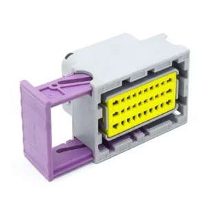 24 pin Female Copper Contact Waterproof IP67 Car CNG Computer Oil to Gas Harness Plug ECU Box FCI SICMA Connector Jinhang24p w