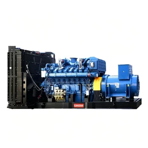2400KW High Power Pure Copper Brushless Motor Diesel Generator Set 50Hz 400 230V Mine Standby