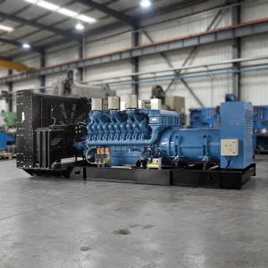 2400kw Industrial Generator Container Silent Type 3000kva Diesel Generator with MTU Engine Auto Start ATS 1500rpm 50Hz