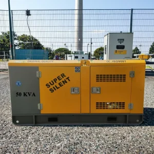 240V 400V 20 50kW 4 Cylinder Diesel Generators Super Silent Type Home Use ATS Auto Start GF 50
