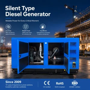 240kw 300kVA Super Silent Diesel Generator Set Weichai Engine 1500rpm Auto ATS Remote Industrial Grade Reliable Power Source