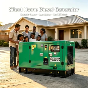 24KW 30KVA Silent Three-Phase Diesel Generator Water Cooled ATS Remote Control Low Noise IP23 for Engine 12V DC Start