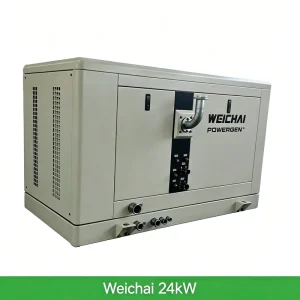 24kW 30kVA Reliable High Output Heavy Duty Diesel Generator for Clinic