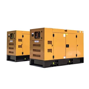 24kW Diesel Silent Genset 60Hz AC Single Phase 1800 RPM 12V DC Electric Start Water Cooled with ATS and Remote Control