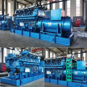 2500Kw 3125Kva Silent Diesel Generator 3750Kva Water Cooling DC 3 Phase 4 Wire Container Type ATS Option 1800 RPM 480V 240V