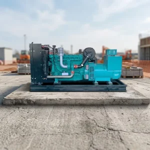 250KW 312.5KVA 3 Phase 50Hz Open Frame Diesel Generator Set Euro 3 Certified for Africa Water Conservancy Project