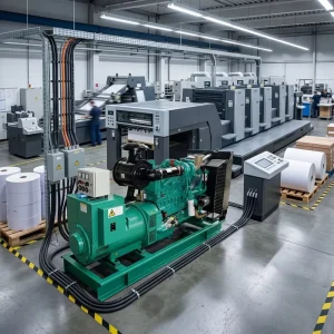 250KW 312.5KVA 3 Phase 50Hz Silent Diesel Generator Set Euro 3 Certified for Farm Shop Factory Stable Voltage