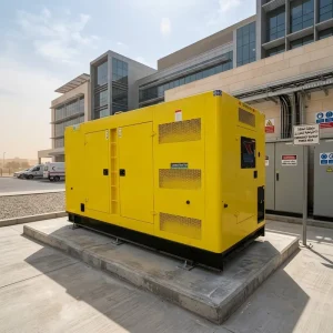 250KW 312.5KVA 3 Phase Silent Diesel Generator Set Euro 3 Certified for UAE Industrial Park High Temperature Resistant