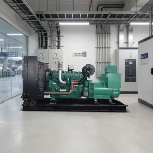 250KW 312.5KVA Single Phase 50HZ 60hz Open Frame Generator Set Stable Power for Large Passenger Terminal Facilities