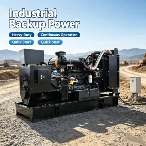 250kVA 200kW Diesel Generator Set 6LTAA8.9 G2 6 Cylinder 360A 3 Phase 400V for Industrial Prime Standby Power