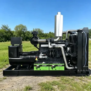250kVA 200kW SDEC Diesel Generator Set SC9D340D2 6-Cylinder Low Fuel Consumption 195g/kWh IP23 for Data Center Factory