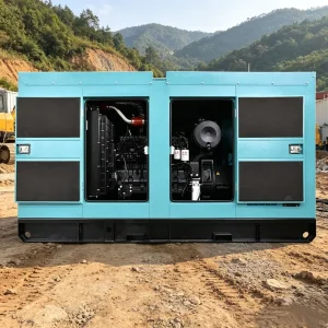 250kVA 200kW Silent Diesel Genset Auto Start with ATS Remote Control Trailer Mounted for Construction Site Home Backup