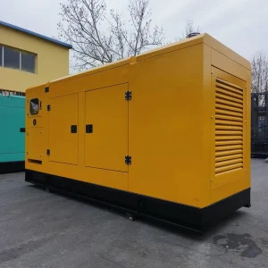 250kVA 200kW Soundproof Silent Canopy Diesel Generator Set for Tunnel Construction Continuous Backup Power