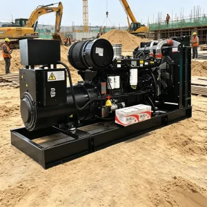 250kVA 260KVA 200kW Heavy Duty Diesel Generator Set 6 Cylinder 9.7L IP23 for Mining Construction Site
