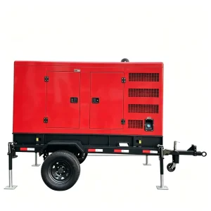 250kW 275KW 344KVA Water Cooled Standby Portable Silent Diesel Generator Set for Commercial Buildings