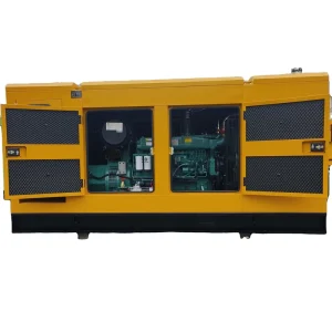 250kva 200KW Soundproof Remote Start Diesel Generator Set With Auto Start ATS 1800 RPM Low Noise Water Cooled For Industrial Use
