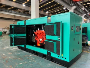 250kva 250KW Natural Gas & Biogas Generator Set Water Cooled 40% Efficiency Power Generator with Core Engine Component