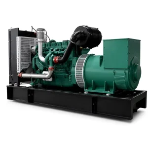 250kw Open Frame Diesel Generator Set 313kVA Industrial Heavy Duty 3 Phase Water Cooled 50/60Hz ATS Auto Start Standby