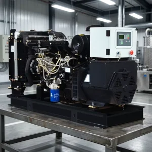 25kVA 20KW Industrial Open Diesel Generator for Workshop Backup AC Three Phase CE Certified Brushless Alternator