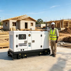 25kVA 20kW Silent 3 Phase Diesel Generator Remote Start Optional ATS Low Noise Power Supply