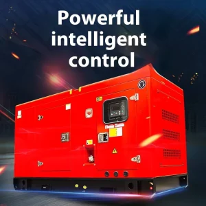 25kva 100kva Silent Diesel Generator Set 4B3.9 G1 50 60Hz Frequency 20kw Rated Power ATS Remote Control 110V 220V DC Output Type