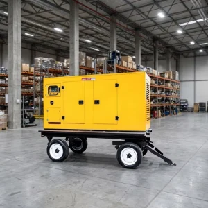 25kva-250kva Diesel Generator with Auto Start and ATS Mobile Silent Type