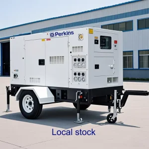 25kva 30kva 40kva 50kva 60kva Diesel Generator 100kva 150kva 200kva 250 Kva with Trailer Mobile Silent Diesel Generator