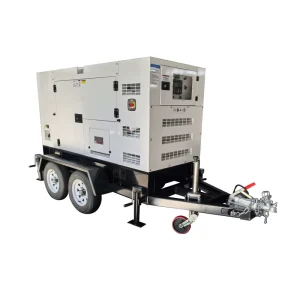 25kva 30kva 40kva 50kva 60kva Diesel Genset 100kva 150kva 200kva 250 Kva with Trailer Mobile Silent Generator Set
