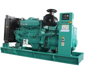 260Kw Open Portable Automatic Start 50/60hz 1500rpm 220V Rated Voltage 325Kva Low Noise