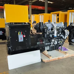 27kW Super Silent Diesel Generator with ATS and Stamford Alternator 50/60Hz 400V for Commercial Kitchens