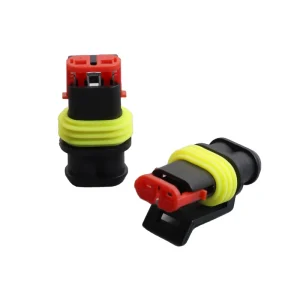 282080-1 Female Auto Connector 2 Pin Wire-to-Wire Connector Automotive Housing